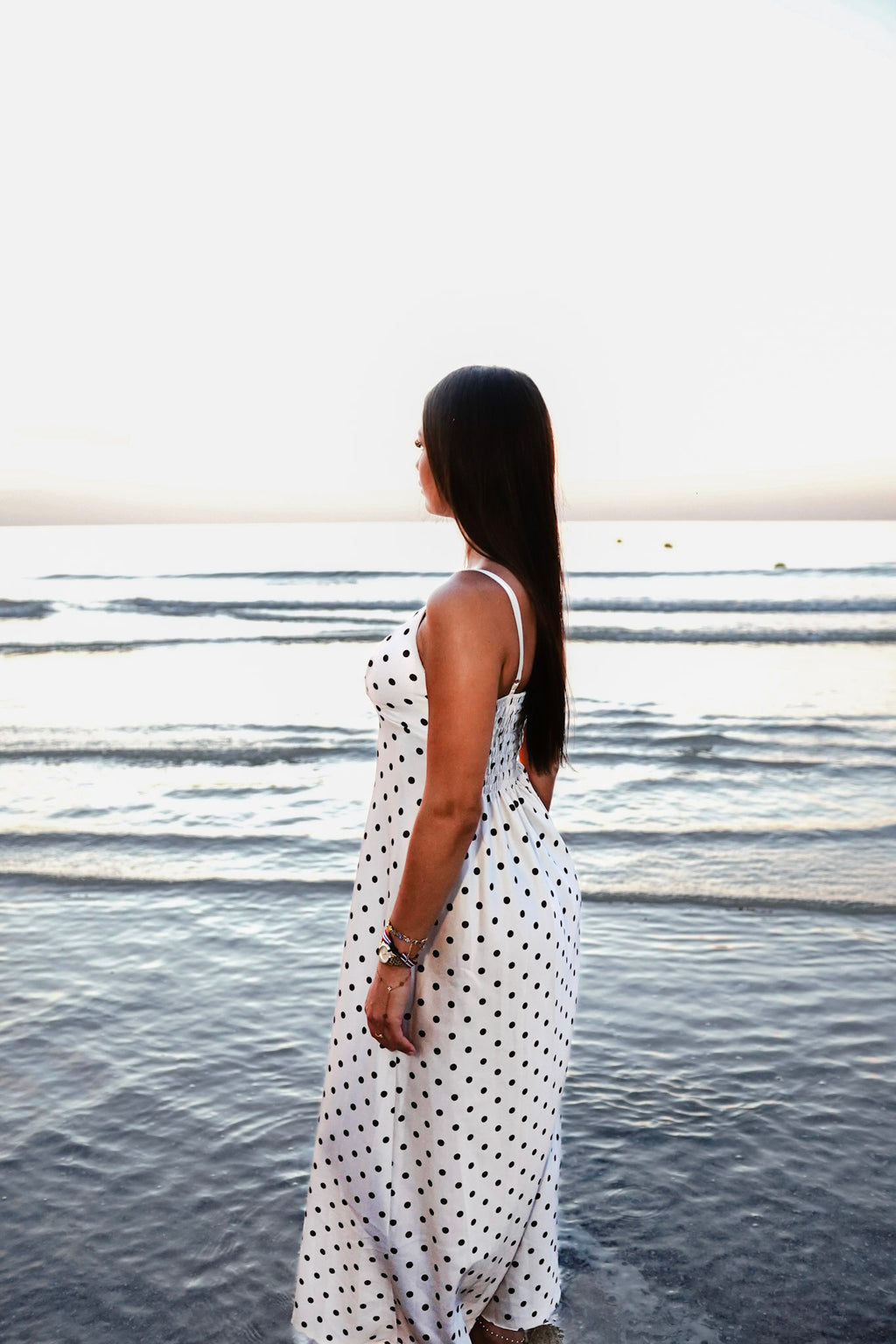 Robe à pois