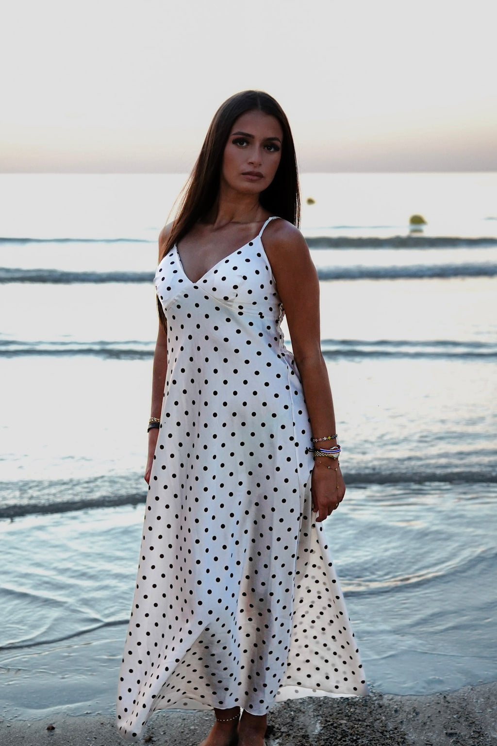 Robe à pois